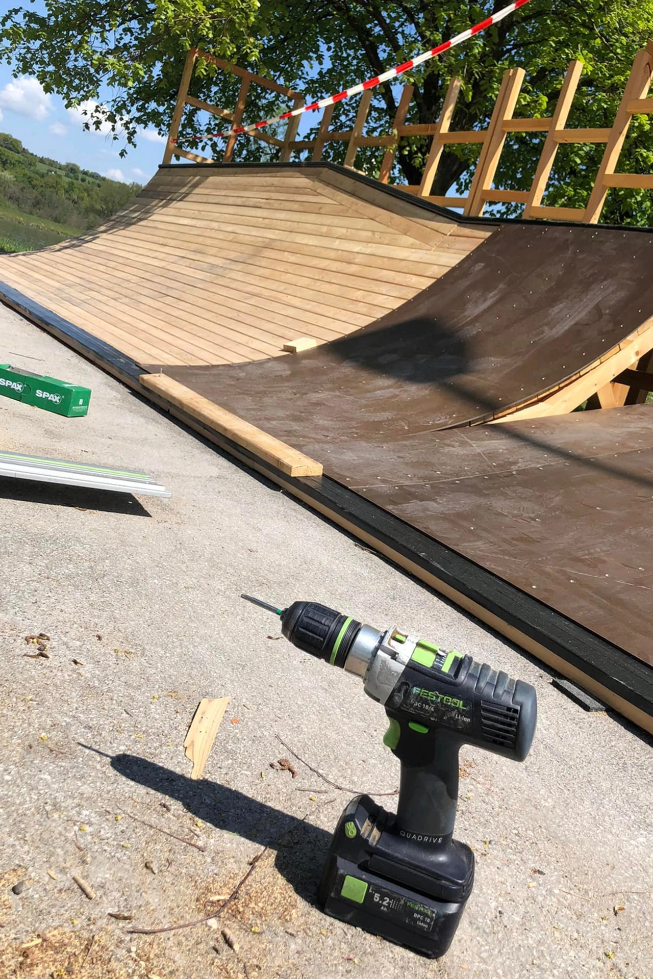 skatepark-poechlarn-baustelle skatepark-poechlarn-baustelle